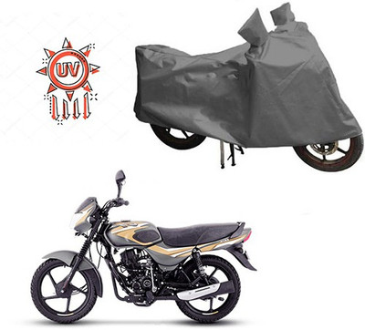 RPSENTTERPR Waterproof Two Wheeler Cover for Bajaj(CT100, Grey)