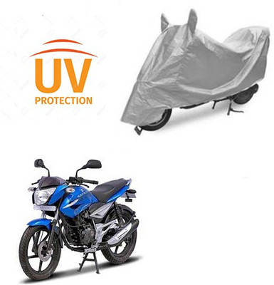 Atulit enterprises Two Wheeler Cover for Bajaj(XCD 125cc, Silver)