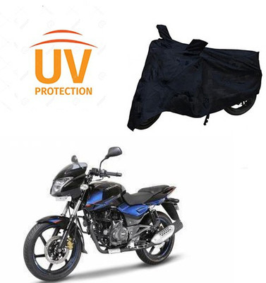 Feel heaven Two Wheeler Cover for Bajaj(Pulsar 150 DTS-i, Black)