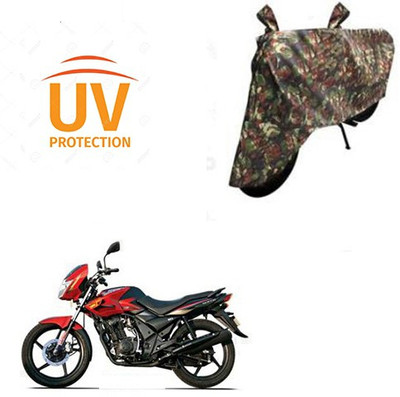 HYBRIDS COLLECTION Waterproof Two Wheeler Cover for TVS(Fiero F2, Multicolor)