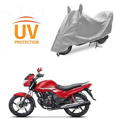RPSENTTERPR Waterproof Two Wheeler Cover for Hero(Achiever, Silver)