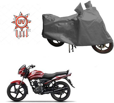 HYBRIDS COLLECTION Waterproof Two Wheeler Cover for TVS(Jive, Grey)