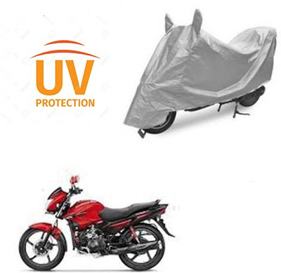 THE REAL ARV Waterproof Two Wheeler Cover for Hero(Glamour FI, Silver)