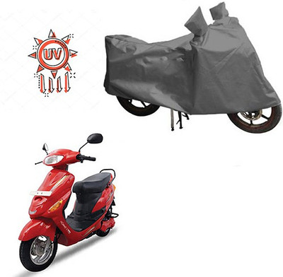 HYBRIDS COLLECTION Waterproof Two Wheeler Cover for Hero(E Sprint, Grey)