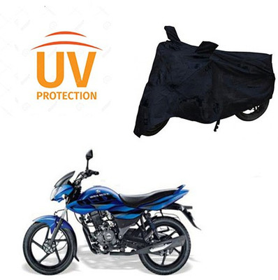 saanvi Two Wheeler Cover for Hero(XCD 125cc, Black)