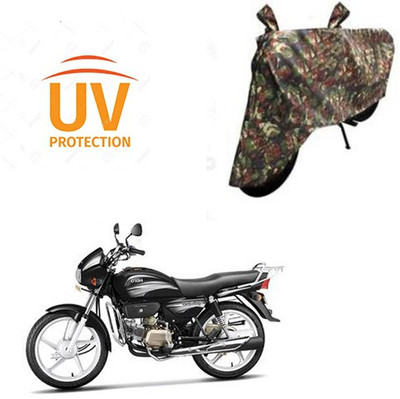 HYBRIDS COLLECTION Waterproof Two Wheeler Cover for Hero(Splendor NXG, Multicolor)