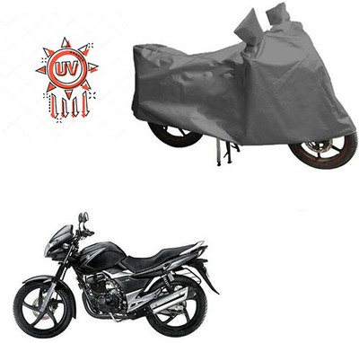 HYBRIDS COLLECTION Waterproof Two Wheeler Cover for Suzuki(GS, Grey)