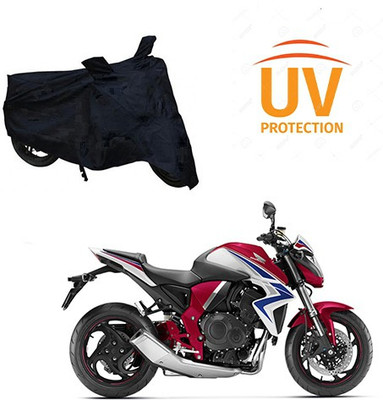 Atulit enterprises Two Wheeler Cover for Honda(CB 1000R, Black)