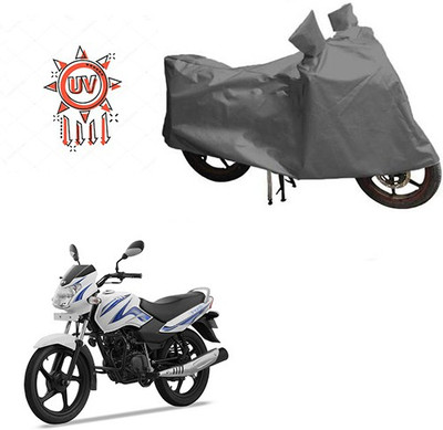HYBRIDS COLLECTION Waterproof Two Wheeler Cover for TVS(Star Sport, Grey)