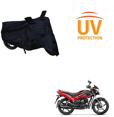 Atulit enterprises Two Wheeler Cover for Honda(Passion Xpro, Black)
