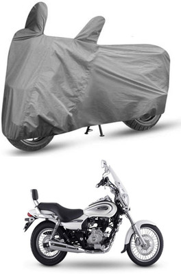 HYBRIDS COLLECTION Two Wheeler Cover for Bajaj(Avenger 220 Cruise, Grey)