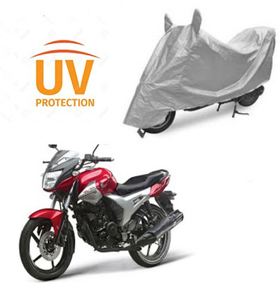 THE REAL ARV Waterproof Two Wheeler Cover for Yamaha(SZ X, Silver)
