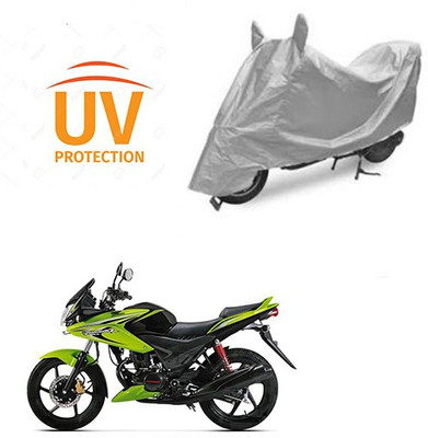 Atulit enterprises Two Wheeler Cover for Honda(CBF, Silver)