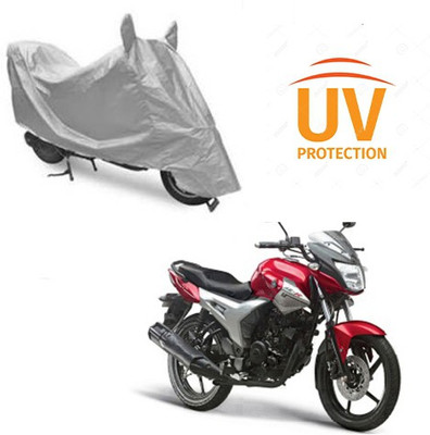 Atulit enterprises Two Wheeler Cover for Yamaha(SZ X, Silver)
