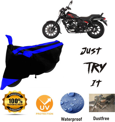 Just try it Waterproof Two Wheeler Cover for Bajaj(Avenger 220 Street, Blue)