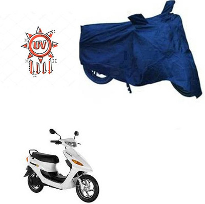 RPSENTTERPR Waterproof Two Wheeler Cover for Indus(Yo Electron, Blue)