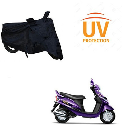 Atulit enterprises Two Wheeler Cover for Mahindra(Rodeo RZ, Black)