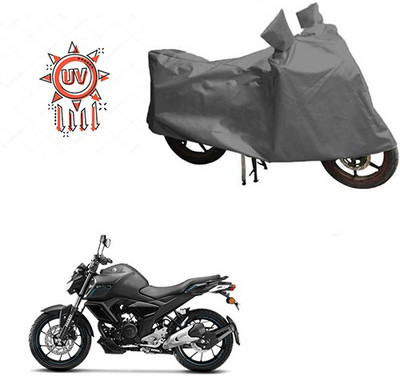 HYBRIDS COLLECTION Waterproof Two Wheeler Cover for Yamaha(FZ, Grey)