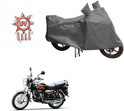 HYBRIDS COLLECTION Waterproof Two Wheeler Cover for TVS(Max 4R, Grey)