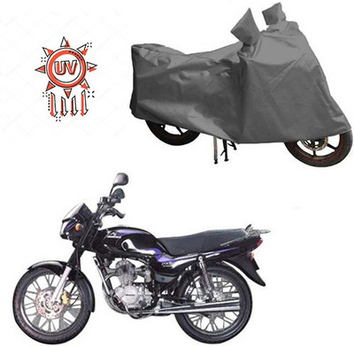 HYBRIDS COLLECTION Waterproof Two Wheeler Cover for Bajaj(Caliber, Grey)