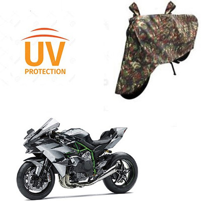 HYBRIDS COLLECTION Waterproof Two Wheeler Cover for Kawasaki(Ninja 1000, Multicolor)