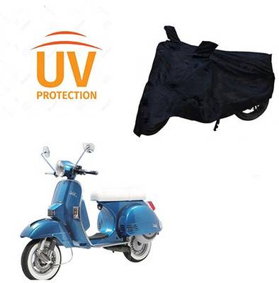 Atulit enterprises Two Wheeler Cover for LML(Star Euro, Black)