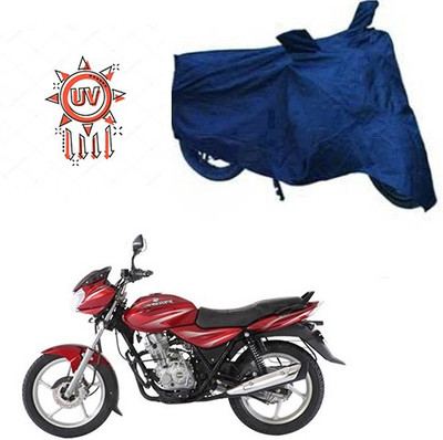 RPSENTTERPR Waterproof Two Wheeler Cover for Bajaj(Discover 125 DTS-i, Blue)