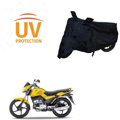 Feel heaven Two Wheeler Cover for Mahindra(Stallio, Black)