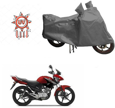 THE REAL ARV Waterproof Two Wheeler Cover for Yamaha(YBR 125, Grey)