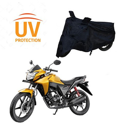 Atulit enterprises Two Wheeler Cover for Honda(CB Twister, Black)