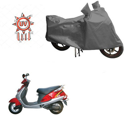 HYBRIDS COLLECTION Waterproof Two Wheeler Cover for Kinetic(Nova, Grey)