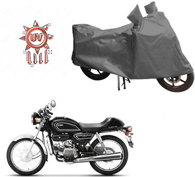 HYBRIDS COLLECTION Waterproof Two Wheeler Cover for Hero(Splendor Pro Classic, Grey)