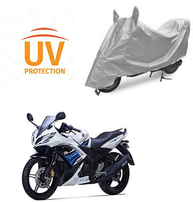 saanvi Two Wheeler Cover for Yamaha(YZF R15 S, Silver)