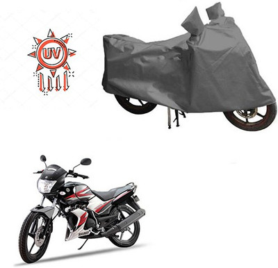 HYBRIDS COLLECTION Waterproof Two Wheeler Cover for Yamaha(SS 125, Grey)