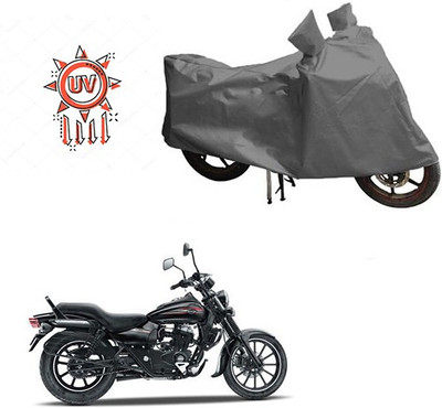 HYBRIDS COLLECTION Waterproof Two Wheeler Cover for Bajaj(Avenger 150 Street, Grey)