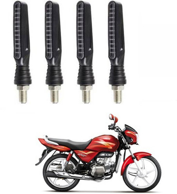 RWT Front, Rear LED Indicator Light for Hero Splendor Pro(Red)