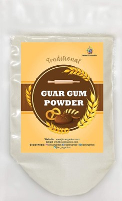 Jioo Organics Guar Gum Powder [All Natural, Thickening Agent, Binding Agent for Baking] | (100g) Raising Ingredient Powder(100 g)