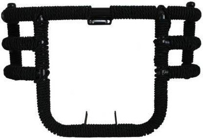 inayat Z4 Bike Bullet Heavy Safety 3 Bend Bar-Rod Front Airfly Leg Guard Tied with Rope Black Compatible Bike Crash Guard(Royal Enfield)