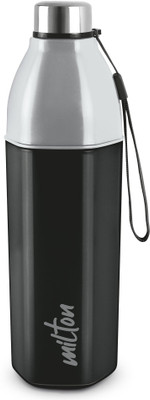MILTON 720 ml PET Bottle(Pack of 1, Black, Grey)