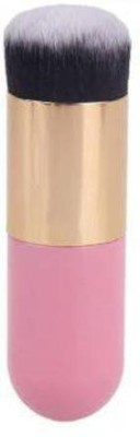 Lenon Beauty Makeup Cosmetic Face Powder, Foundation/Blush Brush (Pink)(Pack of 1)