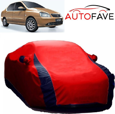 AutoFave Car Cover For Tata Indigo CS(Red)