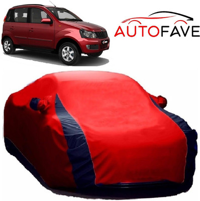AutoFave Car Cover For Mahindra Quanto(Red)