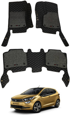 GoMechanic Leatherite 7D Mat For  Tata Altroz(Black)