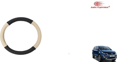 Auto Oprema Steering Cover For Tata Universal For Car(Black, Beige, Leatherite)