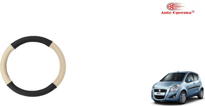 Auto Oprema Steering Cover For Universal For Car Ritz(Black, Beige, Leatherite)