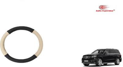Auto Oprema Steering Cover For Mercedes Benz Universal For Car(Black, Beige, Leatherite)
