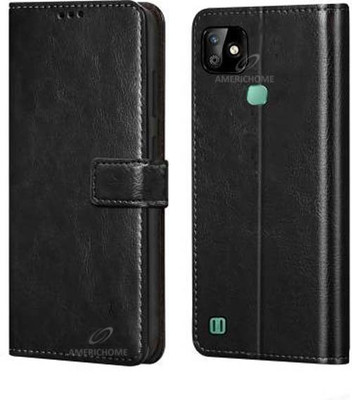 AmericHome Back Cover for Infinix Smart HD 2021, X612B(Black, Shock Proof, Pack of: 1)