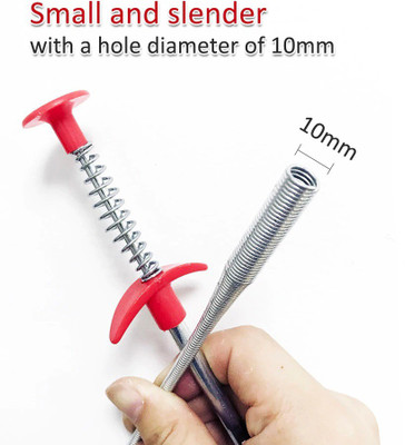 Flying monk Spring Pipe Dredging Tools, Drain Snake, Drain Cleaner Sticks Clog Remover Cleaning Tools Household for Kitchen Sink Crystal Drain Opener(1 ml)