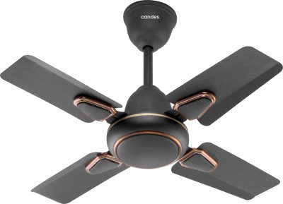Candes Brio 600 mm Anti Dust 4 Blade Ceiling Fan(Brown, Pack of 1)
