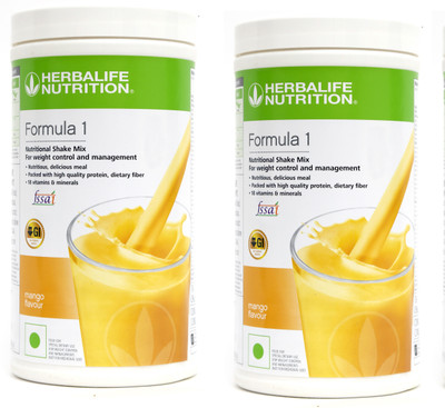 Herbalife Nutrition Formula 1 Nutritional Shake Mix - Mango Flavor Set of 1 Plant-Based Protein(1000 g, MANGO)